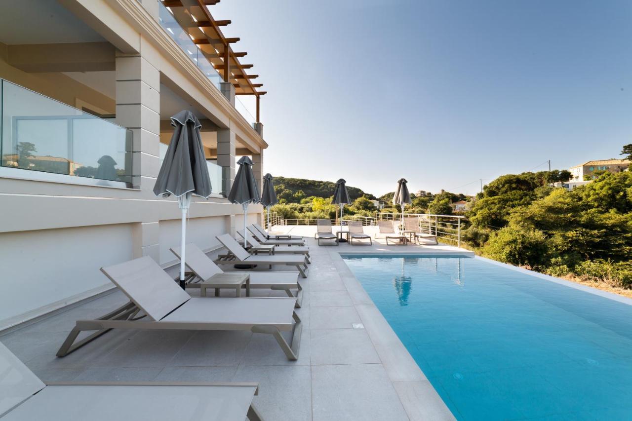 Sky View Suites Kefalonia Vóvikes Exterior foto