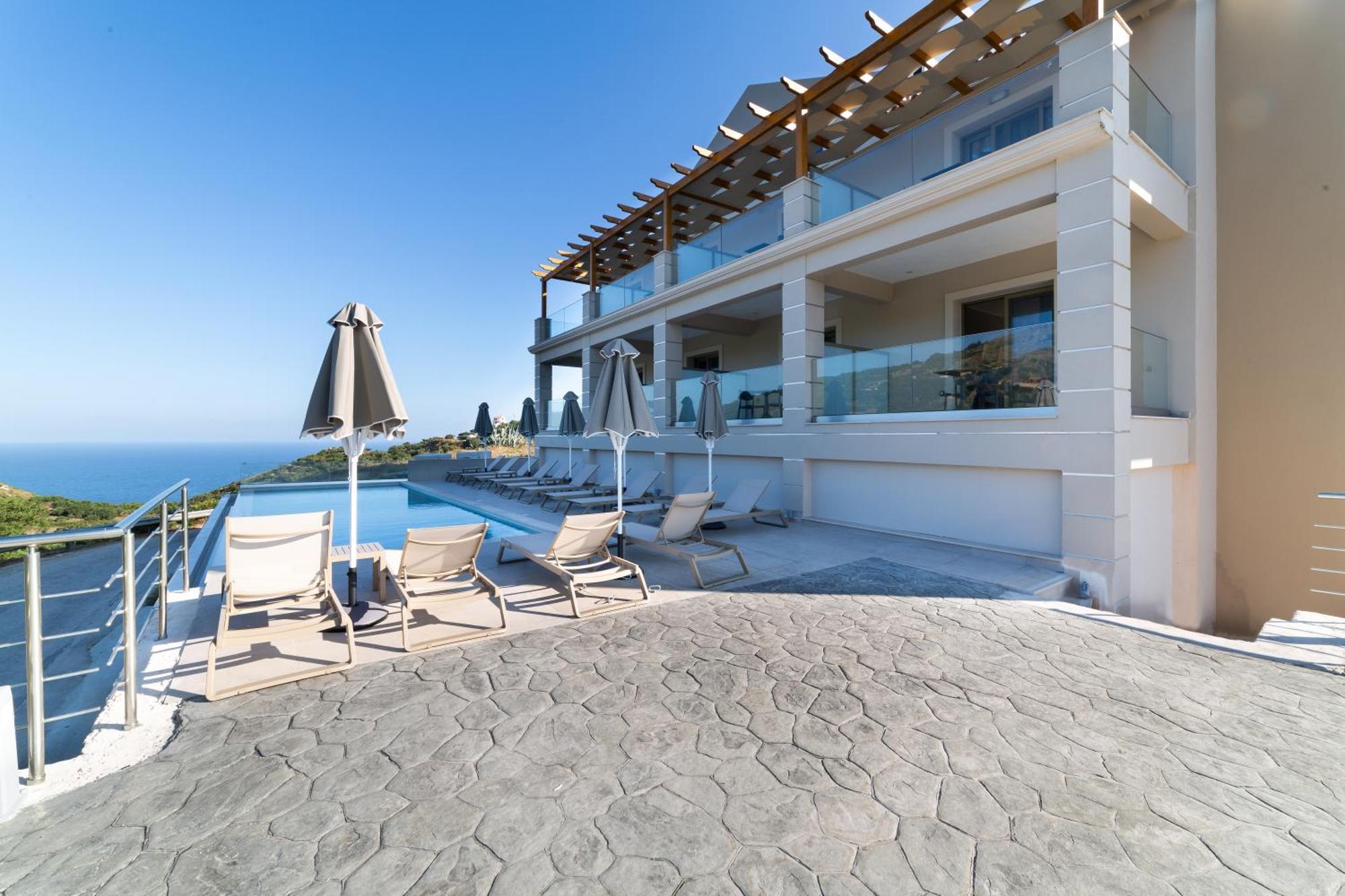 Sky View Suites Kefalonia Vóvikes Exterior foto